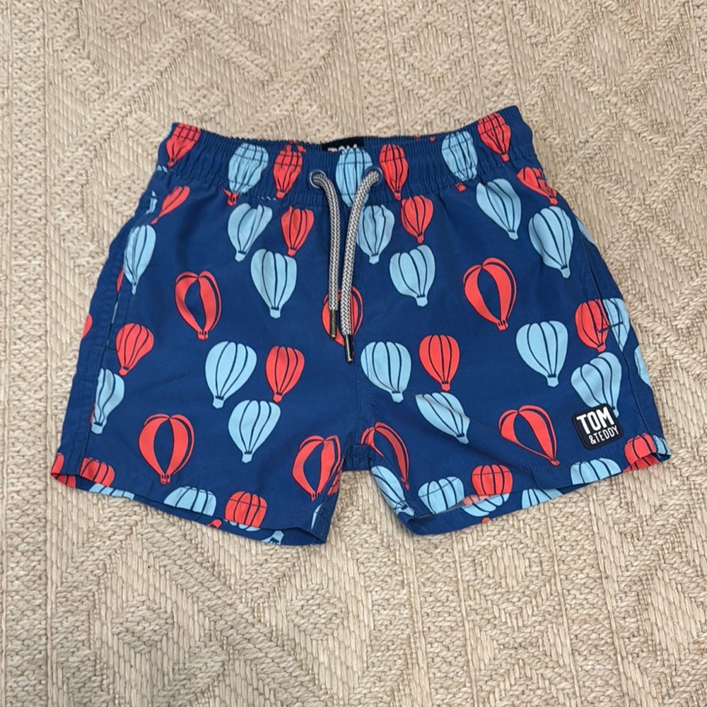 Tom and Teddy Kids balloon swim trunks